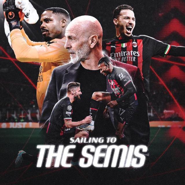 半岛体育-【欧冠】分别失点握手言和，AC米兰暌违16年再入四强