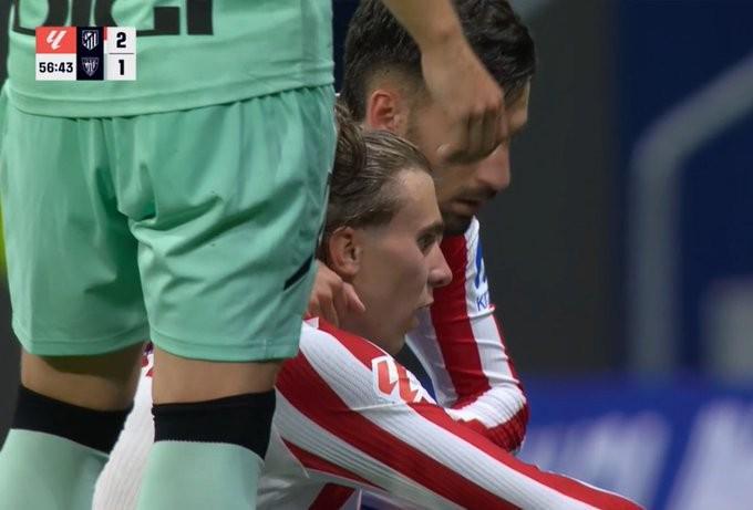 半岛体育网址-马竞官方：巴里奥斯左大腿肌肉感到不适，待进一步检查